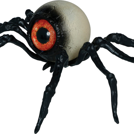 Halloween Nep Spin Zwart Skelet 16cm