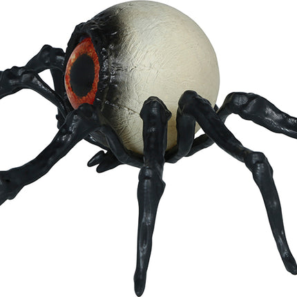 Halloween Nep Spin Zwart Skelet 16cm