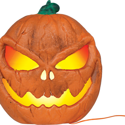 Halloween Pompoen Oranje Met Licht 28cm