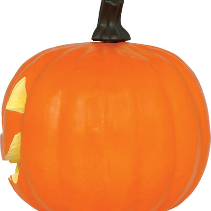 Halloween Pompoen Oranje Foam Met Licht 28cm