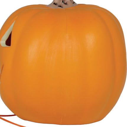 Halloween Pompoen Lachend Met Licht 28cm
