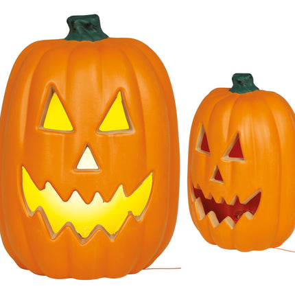 Halloween Pompoen Met Licht 40cm