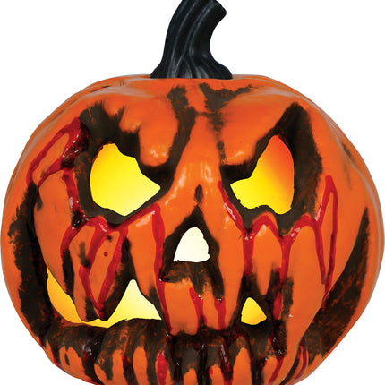 Halloween Pompoen Oranje Horror 20cm