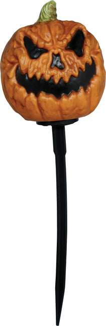 Halloween Pompoen Oranje Met Licht En Gluid 13cm 3st