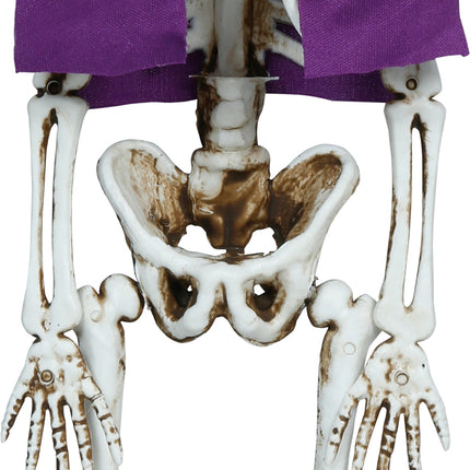 Halloween Skelet Bruidegom 44cm