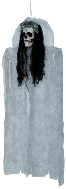 Halloween Skelet Lang Haar 95cm