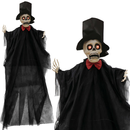 Halloween Skelet Pak Licht, Geluid En Beweging 1,35m