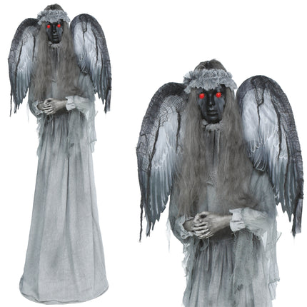Halloween Pop Dark Angel Met Licht, Geluid En Beweging 1,7m