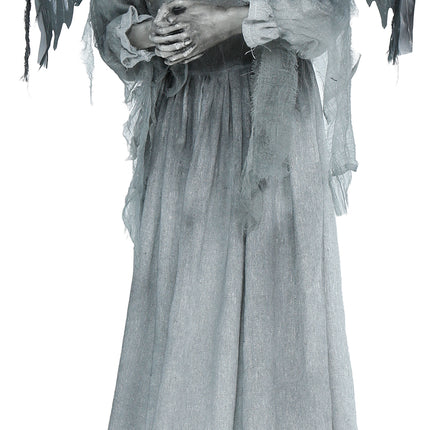 Halloween Pop Dark Angel Met Licht, Geluid En Beweging 1,7m