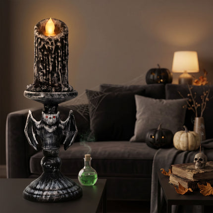 Halloween Kandelaar Met Lamp 26cm