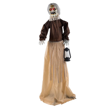 Staande decoratie Lantern witch (165 cm)