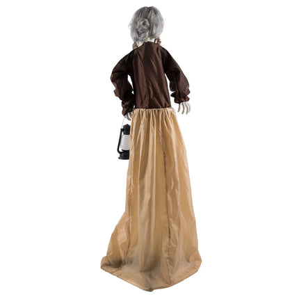 Staande decoratie Lantern witch (165 cm)