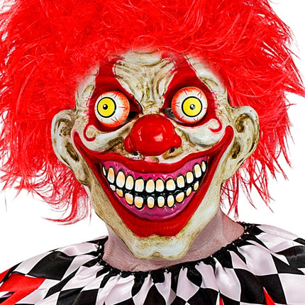 Clown Masker Wiebelende Ogen