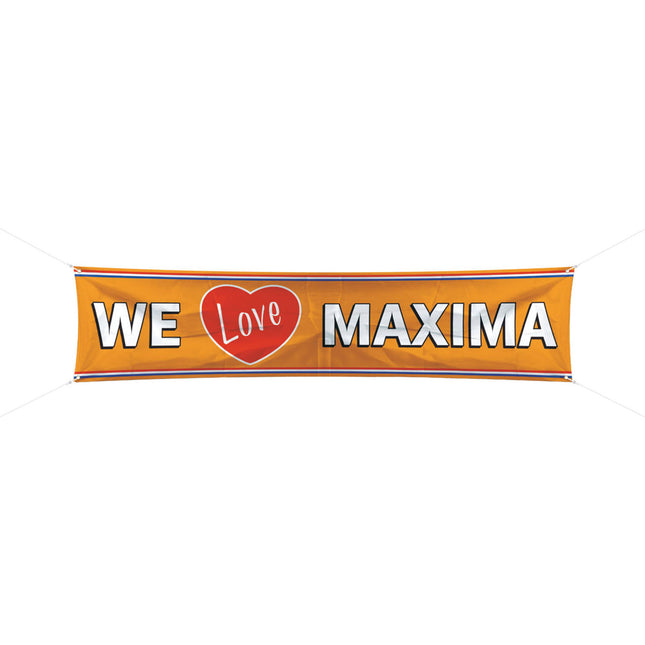 Spandoek We Love Maxima 180x40cm