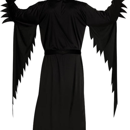 Halloween Kostuum Zwart Geest
