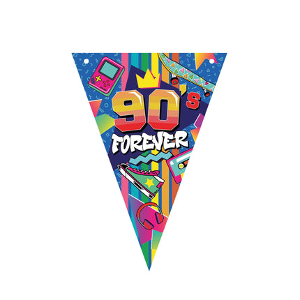 Jaren 90 Slinger Gekleurd 3m