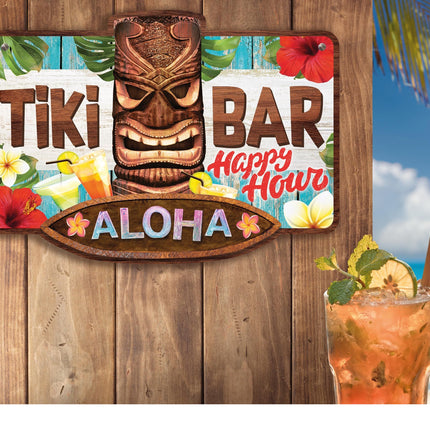 Hawaii Bord Tiki Bar 35cm