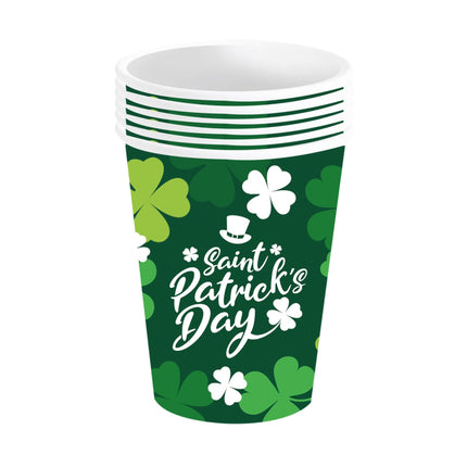 St. Patrick'S Day Bekers 240ml 6st