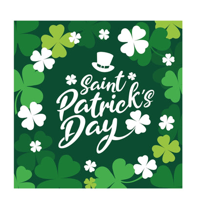 St. Patrick'S Day Servetten 33cm 12st