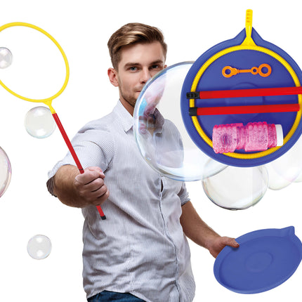 Gekleurd Bellenblaas Stok 6 delig