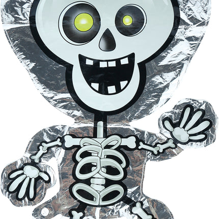 Halloween Helium Ballon Skelet Leeg 65cm