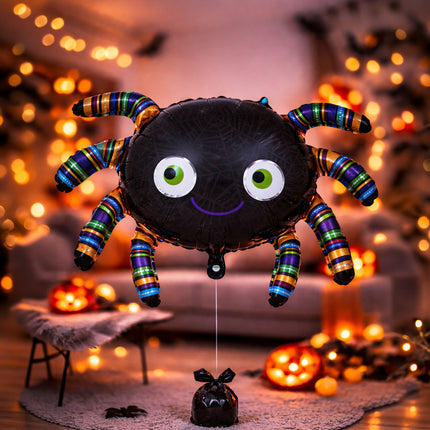 Halloween Helium Ballon Spin Leeg 75cm