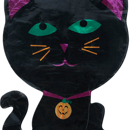 Halloween Helium Ballon Kat Leeg 60cm
