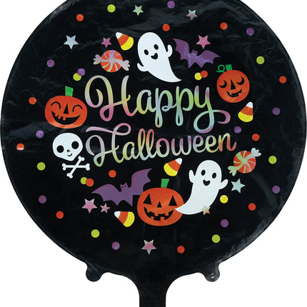 Halloween Helium Ballon Gekleurd Leeg 50cm