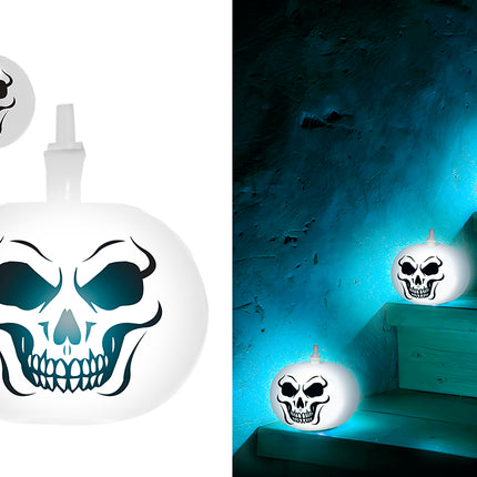 Halloween Ballonnen Pompoen Met Licht 20cm
