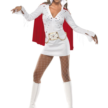 Elvis Viva Las Vegas Costume Dames