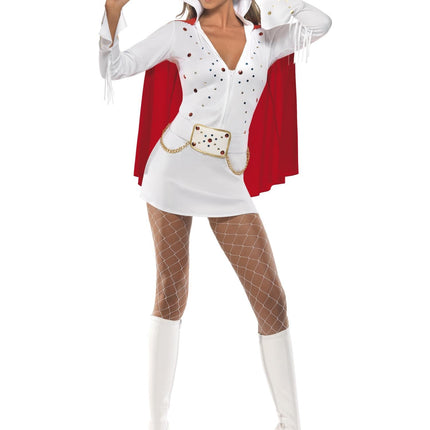Elvis Viva Las Vegas Costume Dames