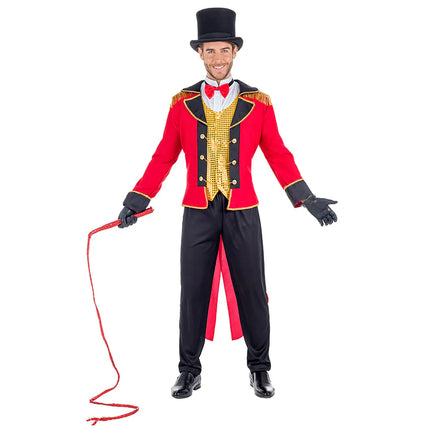 Tienerkostuum Circus director (14-16 jaar)