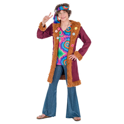 Volwassenenkostuum Mojo hippie