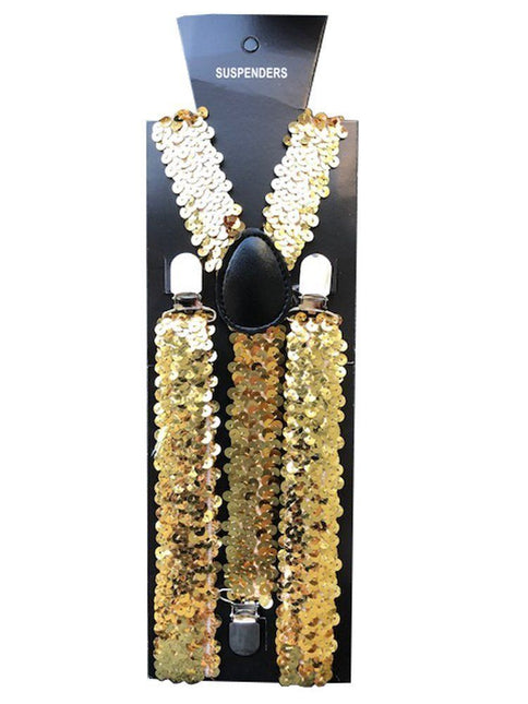 Bretels Paillet Goud - Breedte 2,5 cm