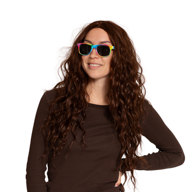 Regenboog Bril Zwarte Glazen