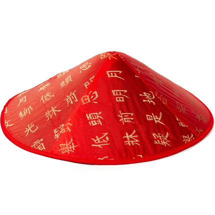 Chinees Hoedje Rood
