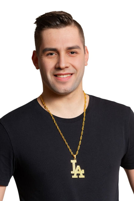 LA Goud Ketting Metaal