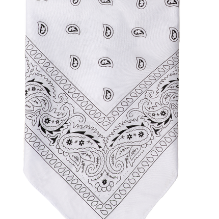 Witte Bandana 52cm