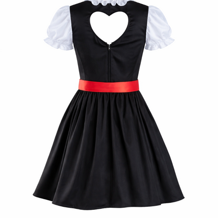Rood Dirndl Jurk Oktoberfest Rosalie