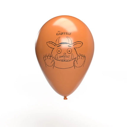 De Gruffalo Ballonnen Blauw Oranje 25cm 10st
