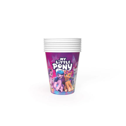 My Little Pony Bekers Paars 250ml 8st