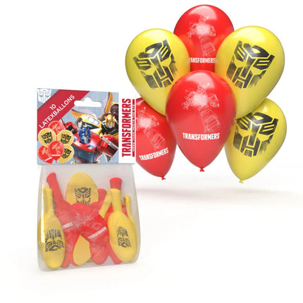 Transformers Ballonnen 25cm 10st