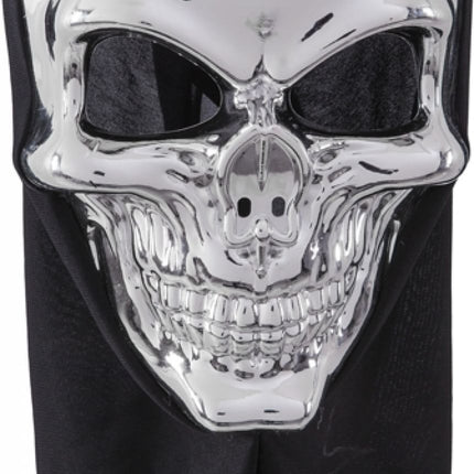 Skelet Masker Zilver