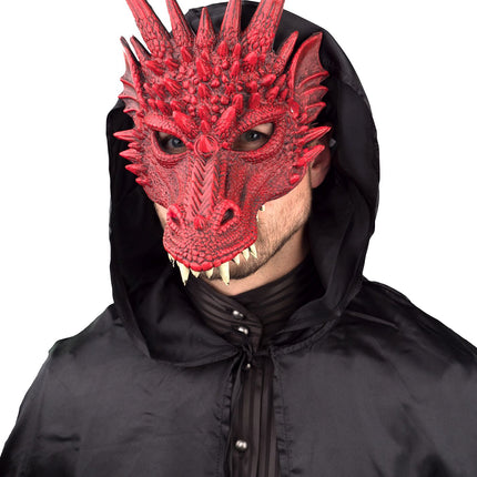 Draak Masker Rood