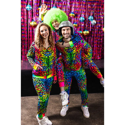 Pruik Sugar neongroen UV