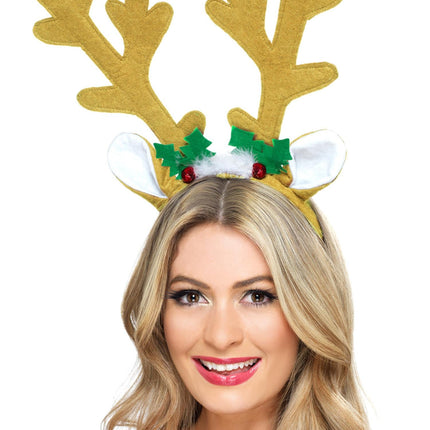 Kerst Haarband Rendier XL