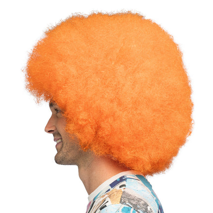 Pruik Sugar neonoranje UV