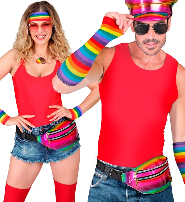 Heuptas regenboog holografisch