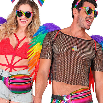 Heuptas regenboog holografisch