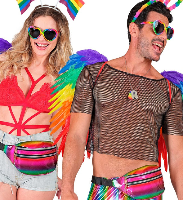 Heuptas regenboog holografisch